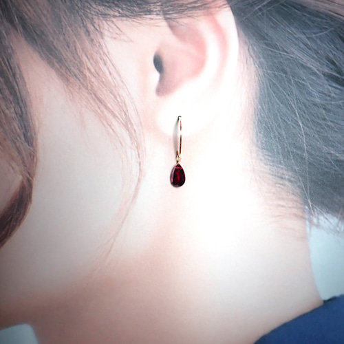 ✳️天然石１４kgfピアス 14kgf】URBAN BLUE 天然石ピアス | iichi 日々の暮らしを