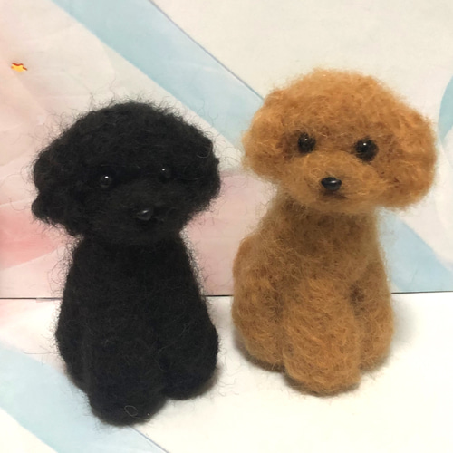 ❤️ふわふわトイプードルちゃんのマトリョーシカ❤️ 羊毛