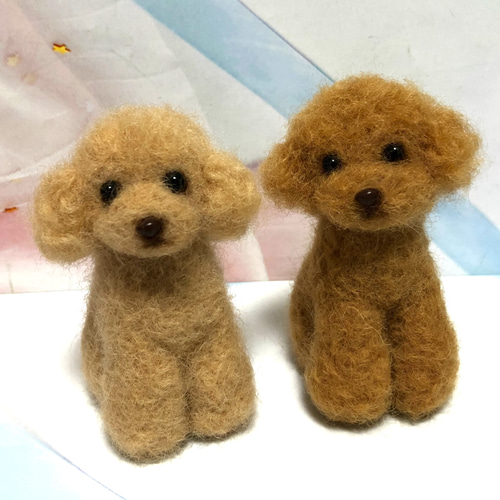 2体注文専用ページ】【受注作製】♡羊毛フェルト トイプードル  