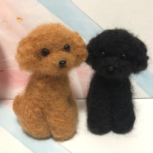 2体注文専用ページ】【受注作製】♡羊毛フェルト トイプードル