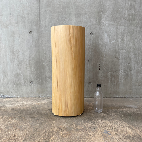 ヒノキ切り株 アルコールスタンド】丸太 オブジェ ディスプレイ サイド