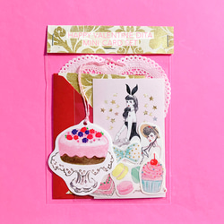 Happy Valentine mini card set 8枚目の画像