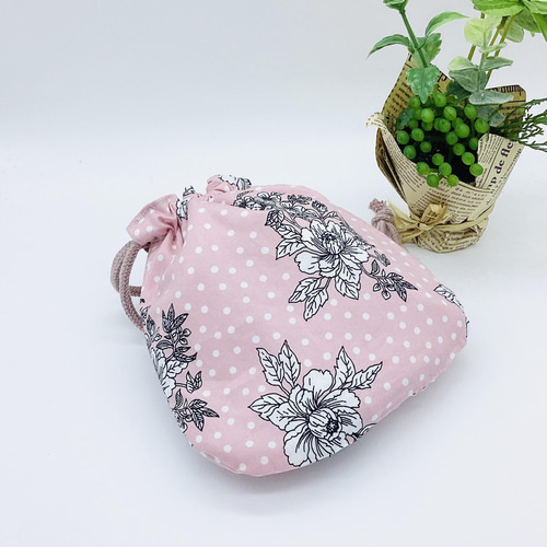 pjcクロッチ君　あおりポケット巾着バッグ　ハンドメイド pjcクロッチ君あおり巾着バッグ ハンドメイド - メルカリ