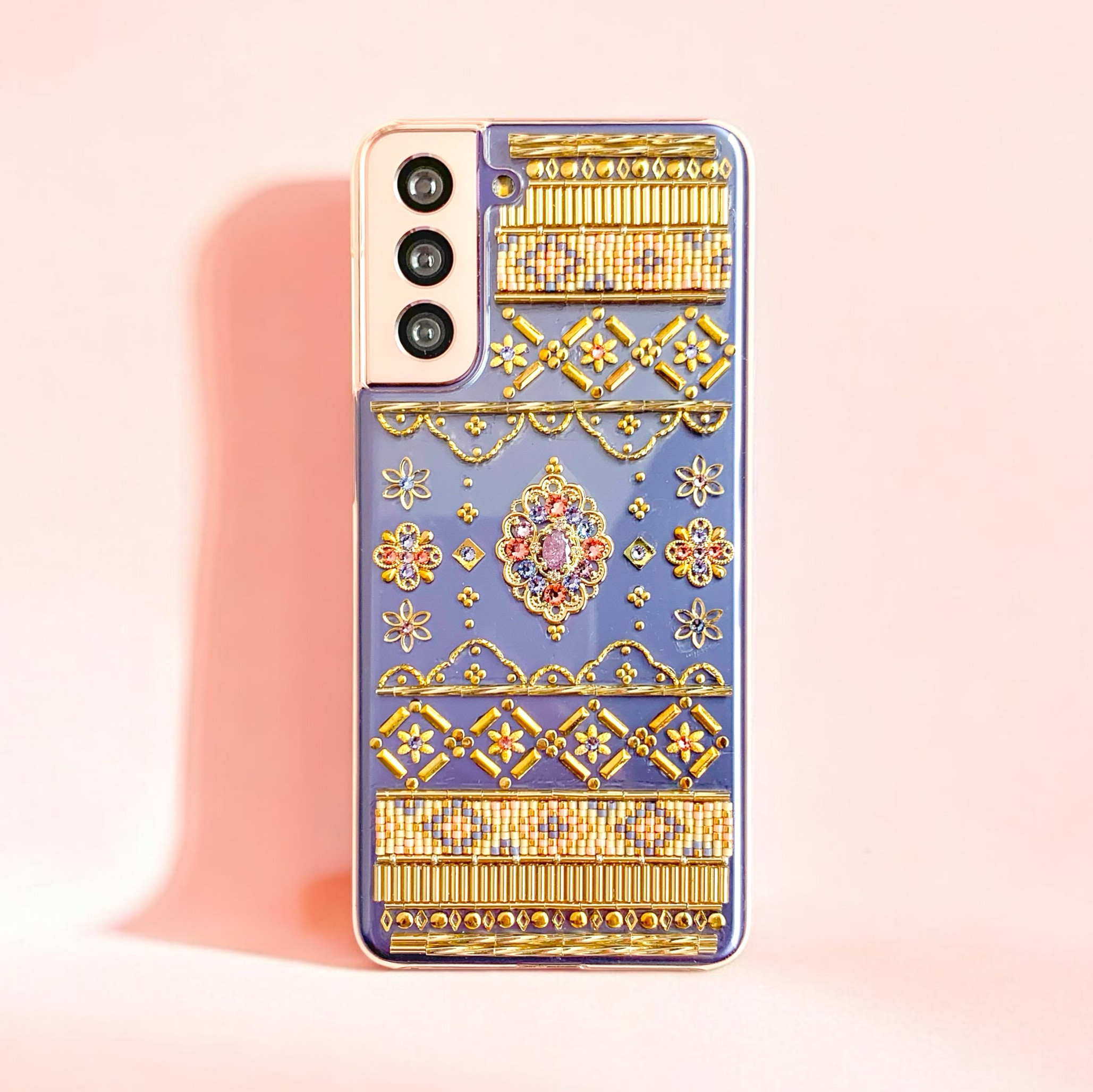 【全機種製作可】花咲くスマホケース オルガケース  iPhone/Xperia/Galaxy/AQUOS…他