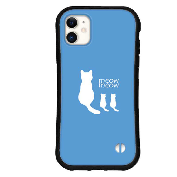スマホケース iPhone15 14 13 12 mini se iface型 カバー iphoneケース 猫 送料無料 7枚目の画像