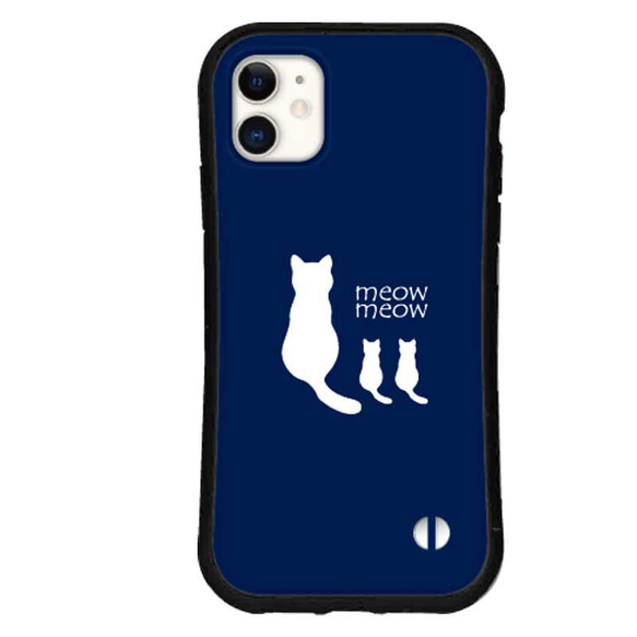 スマホケース iPhone15 14 13 12 mini se iface型 カバー iphoneケース 猫 送料無料 8枚目の画像