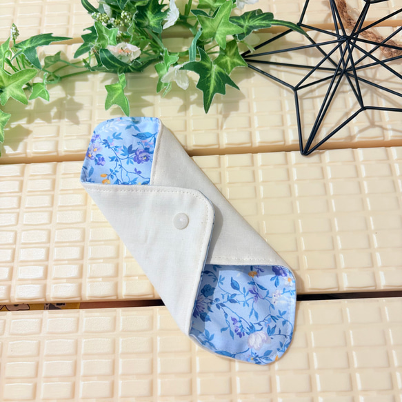 快適ガーゼライナー3枚セット☆肌に優しいオーガニックコットン☆おりものシート☆ダブルガーゼ布ナプキン 4枚目の画像