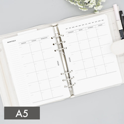 M5サイズ》3種類から選べるメモ系リフィル／システム手帳リフィル