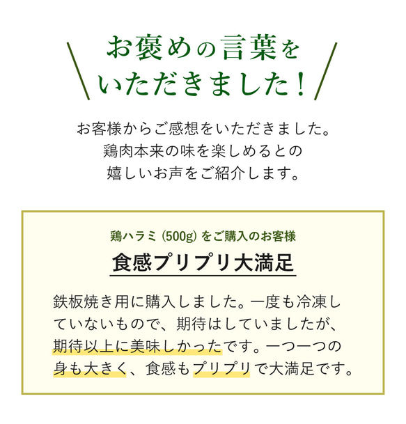 鶏ハラミ 重量選択可 4枚目の画像