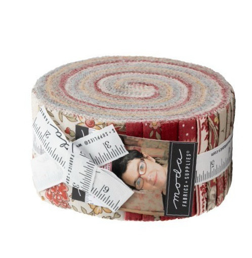 「Jardin de Fleur」ジェリーロール カットクロス moda 生地 フレンチジェネラル French