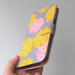 マリーゴールドの手帳型スマホケース #iPhone15対応 7枚目の画像