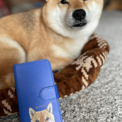 手帳型 肉球 犬 猫 ペット うちの子 スマホケース iPhone Android 9枚目の画像