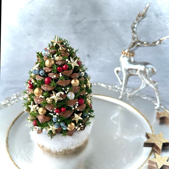 大王松 の 松ぼっくりツリー プリザーブド ドライフラワー ツリー クリスマス 大王松 の 松ぼっくりツリー プリザーブド ドライフラワー