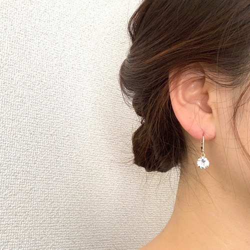 SWAROVSKI スワロフスキー ピアス レディース Dextera フープ