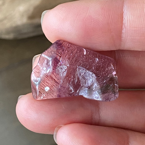 セイクリッドセブン/通称 スーパーセブン 01 天然石 不定形 ルース  