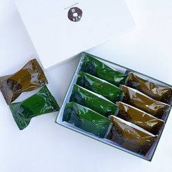 宇治抹茶・ほうじ茶ダックワーズ 8個入 焼き菓子 ギフト ダクワーズ 抹茶スイーツ プレゼント お歳暮 京都 きよ泉 7枚目の画像