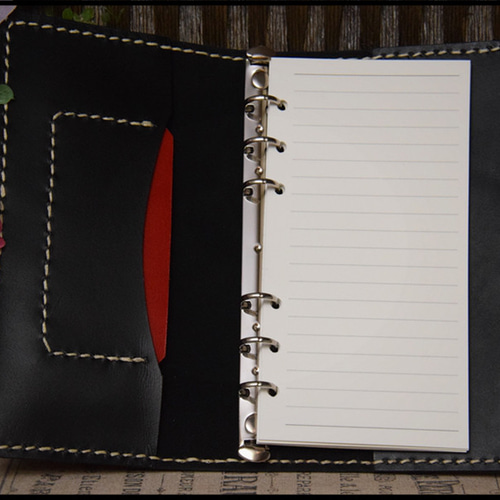 国産ブランド『栃木レザー』使用 システム手帳 バイブルサイズ カラー