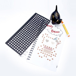 空白填空筆記本-S 21x11.2cm 記事本 日記本 手帳 塗鴉本 線圈 OSHI歐士 第1張的照片