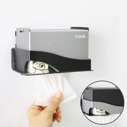 歐士OSHI Box plus+ 無痕下抽式DIY面紙盒-小 適用抽取式餐巾紙 第1張的照片