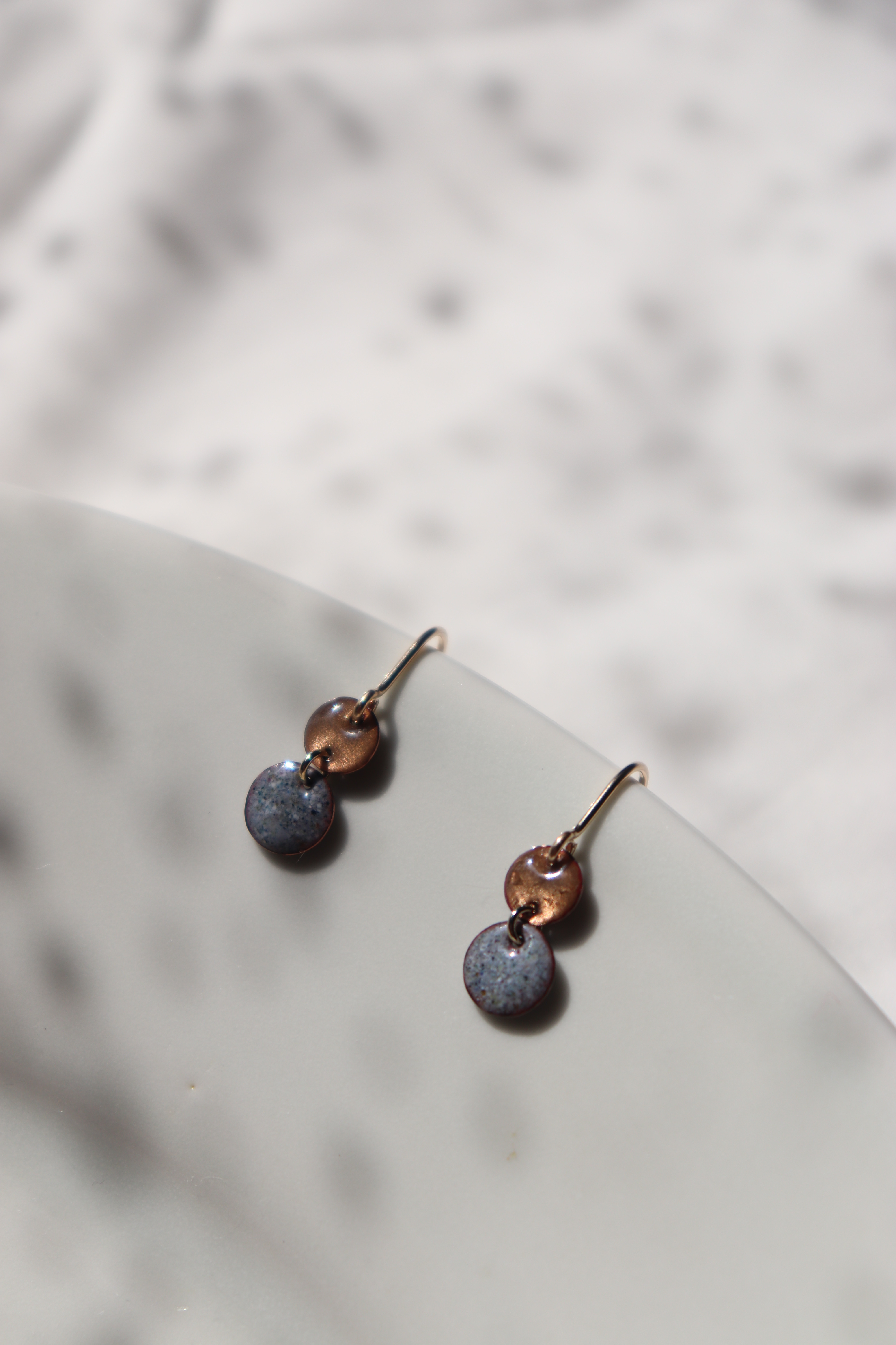 petit earrings (gray mix)