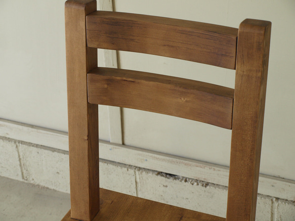 チェア 椅子 無垢 モミの木 無垢 001 ダイニングテーブルセット 宮崎 無垢家具 モミの木家具 6枚目の画像