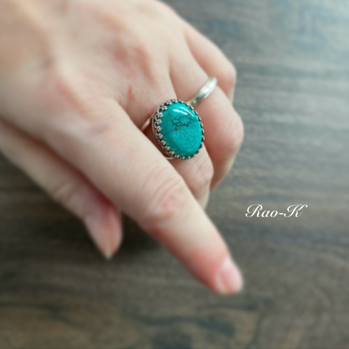 ✨always be yourself!アンティーク調リング〜パイライト・イン