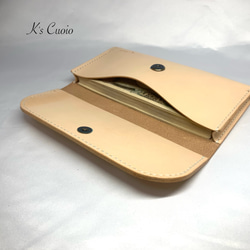 ヌメ革 お札ケース【送料無料】 12枚目の画像