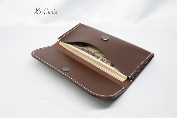 ヌメ革 お札ケース【送料無料】 16枚目の画像