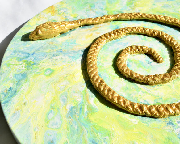 Sold【幸運の金蛇】 2枚目の画像