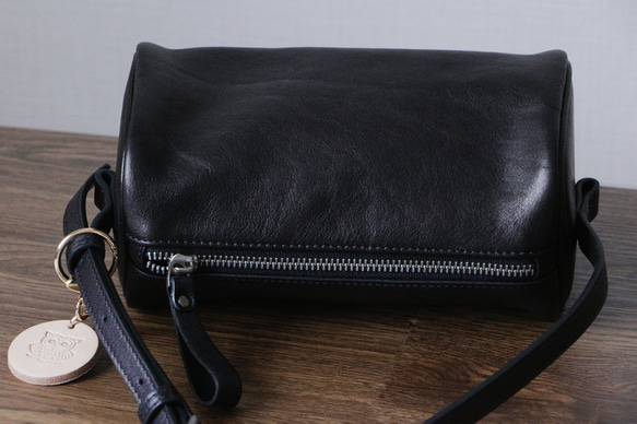 身軽可愛い本革ショルダーバッグ斜め掛けショルダーポシェット　 8枚目の画像