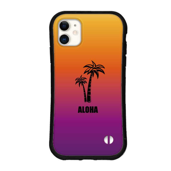 ハワイアン スマホケース iPhone15 14 13 pro mini se iface型 カバー ヤシの木 送料無料 11枚目の画像
