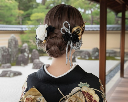 和装小物　和装セット　髪飾り　和服用バック　紐　ヘアピン 和装小物 和装セット 髪飾り 和服用バック 紐 ヘアピンの通販 by
