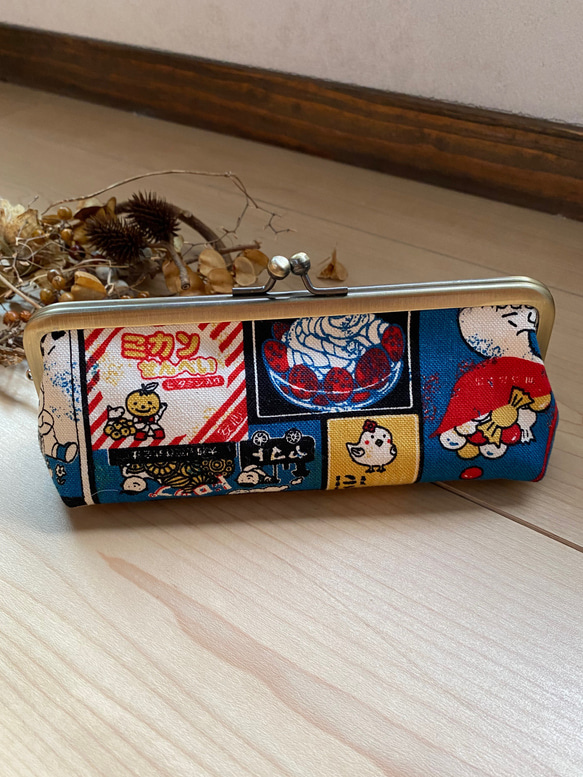 再販➄スマート コンパクト 昭和レトロ 看板×ネイビー ペン 再販➄スマート コンパクト 昭和レトロ 看板×ネイビー ペン