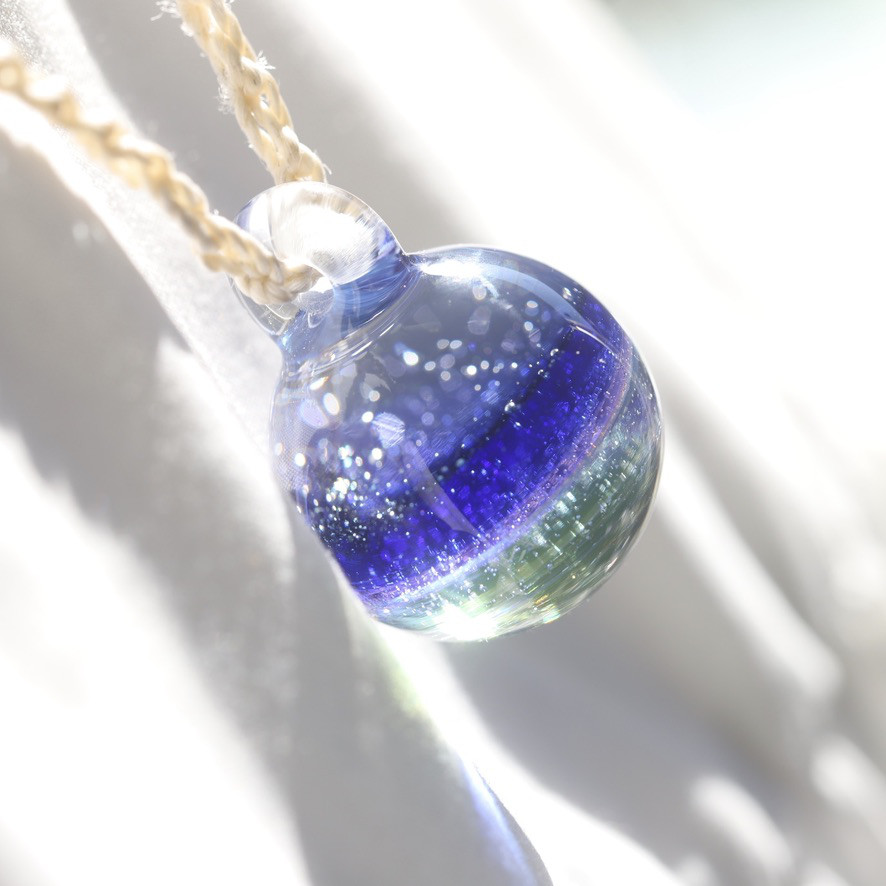 Earth Blue ＆ Green：波動玉®【現品一点物・特別価格】2