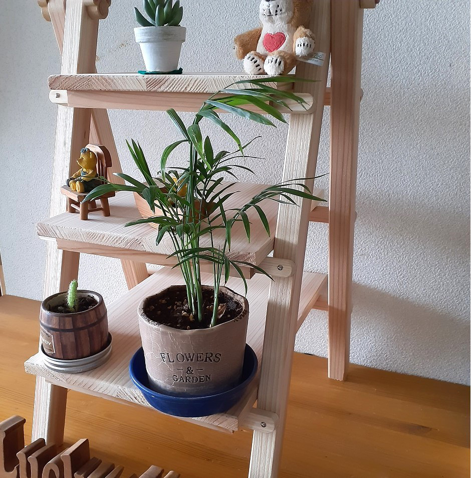 ハンドメイド　棚　ラック　シェルフ　観葉植物置き　オーダー受け付けます。 ハンドメイド 棚 ラック シェルフ 観葉植物置き オーダー