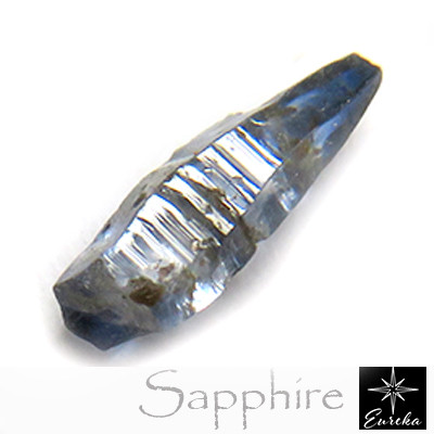 【Xmasクーポン 10％OFF】【超希少】 サファイア 結晶 原石 非加熱 天然石 9月 誕生石 trg358