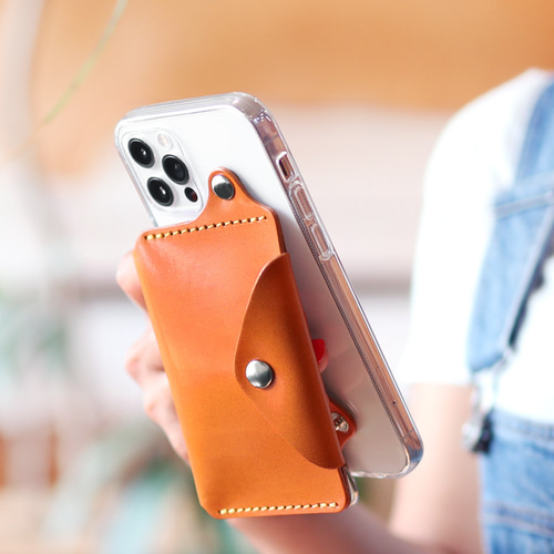 スタンドループポケット”14色 TPU 財布 iPhone16 ProMax iPhone14 
