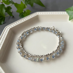 グランディディエライト✶14KGFブレスレット・ニュアンスのある