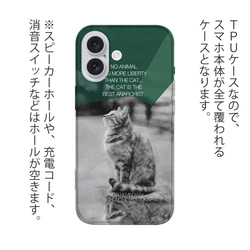 iPhone17/iPhoneAir/iPhone17Pro  全機種対応☆TPUケース ヘミングウェイの猫とは… 3枚目の画像
