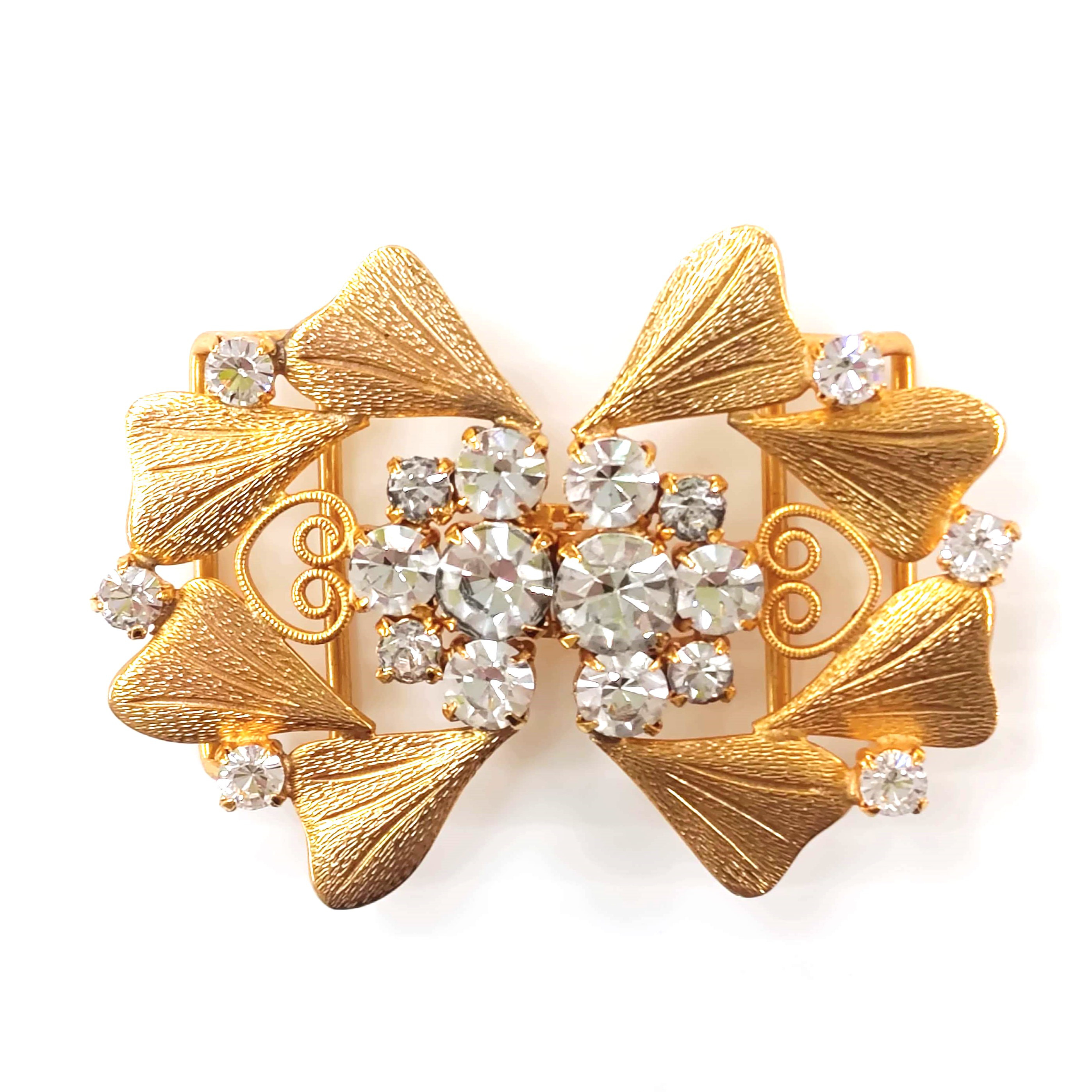 ラインストーンのベルトバックル(前ジョイント型）#6