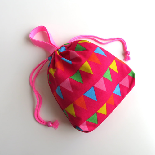 送料無料899円！便利な持ち手付き巾着☆丸ビーズ付き《全7種》 体操服