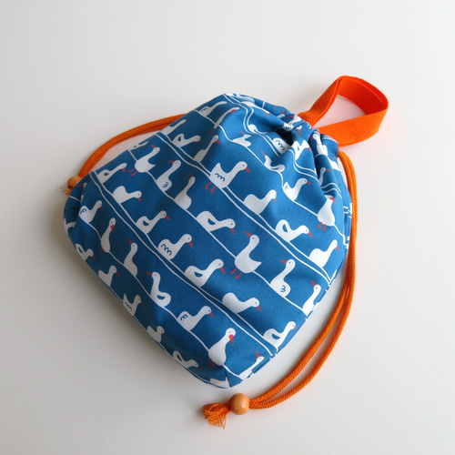 送料無料899円！便利な持ち手付き巾着☆丸ビーズ付き《全7種》 体操服