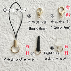 677 ファントムシトリン×ローズクォーツ　天然石　お守り　ストラップ 4枚目の画像