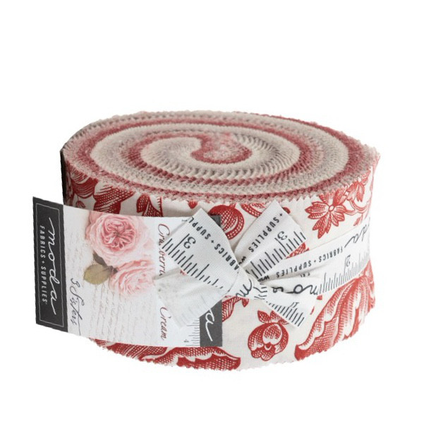 「Cranberries & Cream」ジェリーロール カットクロス moda 生地 クリスマス　3 Sist