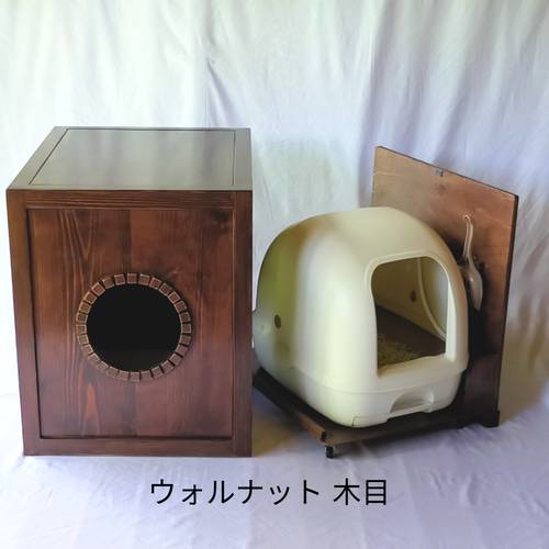 お使いの猫トイレに合わせて制作いたします。猫ちゃんのトイレ