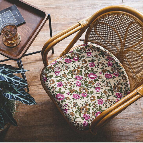 東京ラタン 天然籐肘付き回転チェア ロータイプ/ミドルタイプ/ハイ