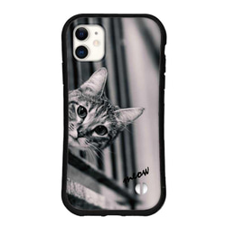 送料無料 iPhoneケース 15 14 13 pro mini iface型 カバー スマホケース 猫 フォト 写真 13枚目の画像