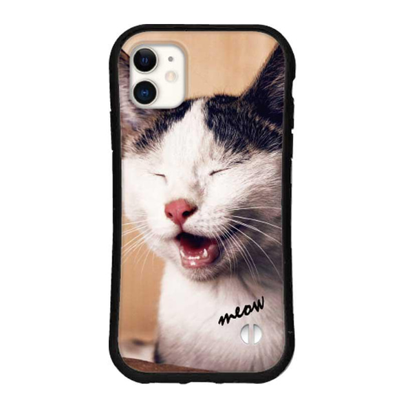 送料無料 iPhoneケース 15 14 13 pro mini iface型 カバー スマホケース 猫 フォト 写真 16枚目の画像