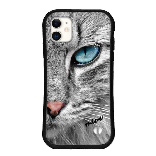 iPhoneケース 16 15 14 13 pro SE iface型 カバー スマホケース 猫