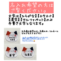 【名入れ可】ちいさなお知らせどうぶつ ブローチ/マスクアクセサリー【喘息 アレルギー 花粉症 動物】 4枚目の画像